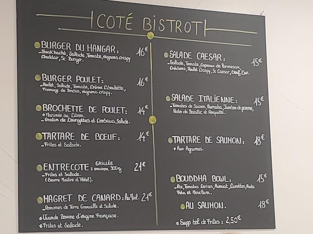 Le Hangar - Menu Image 1